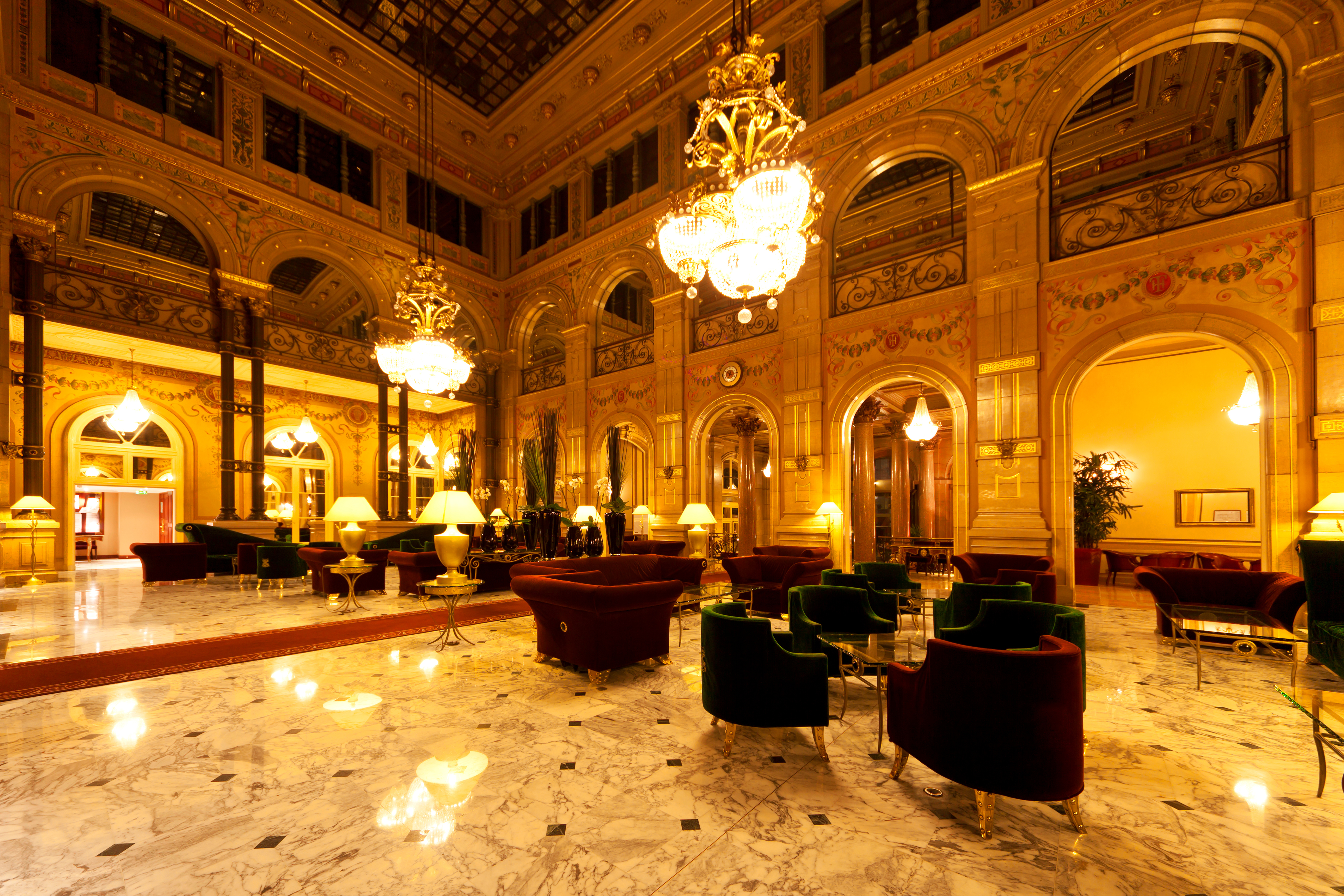 Hotel lobby